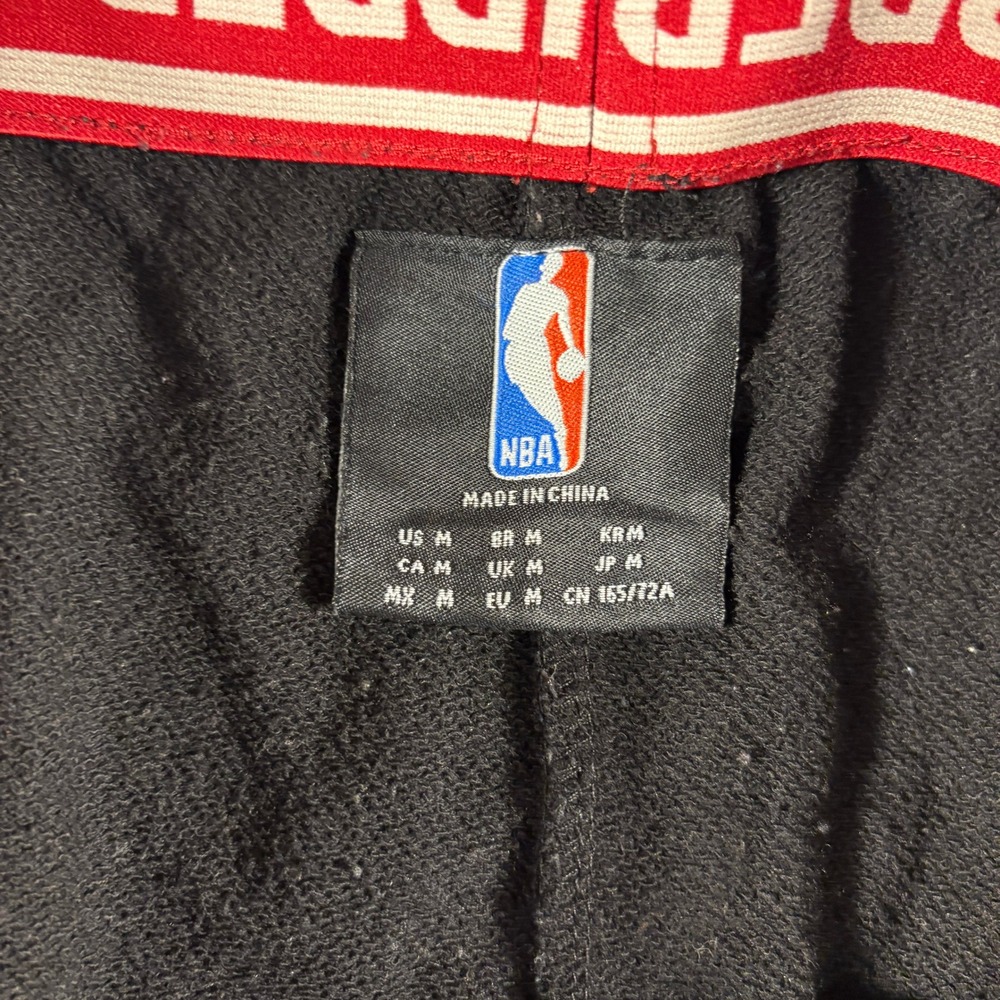 NBA Los Angeles Clippers Jogger Sweatpants  Black Fleece Cuffed Logo Medium - Picture 3 of 6